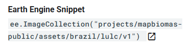 Como acessar os dados de Cobertura 30m no Google Earth Engine